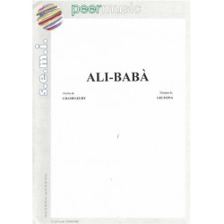 Sheet music ALI-BABÀ