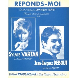 Sheet music RÉPONDS-MOI Sylvie VARTAN