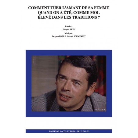 COMMENT TUER L'AMANT DE SA FEMME ?