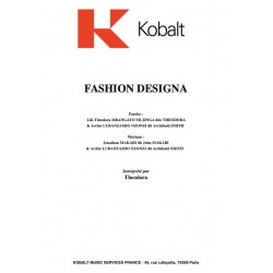 Sheet music FASHION DESIGNA THEODORA