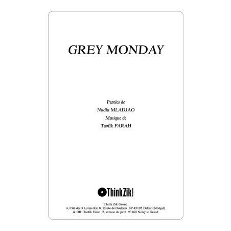 GREY MONDAY