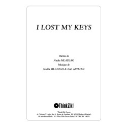 I LOST MY KEYS