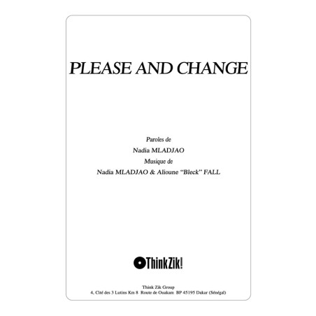 PLEASE AND CHANGE