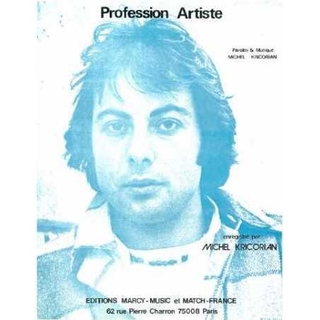 PROFESSION ARTISTE