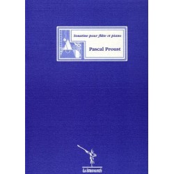Sheet music SONATINE POUR FLÛTE ET PIANO Pascal Proust