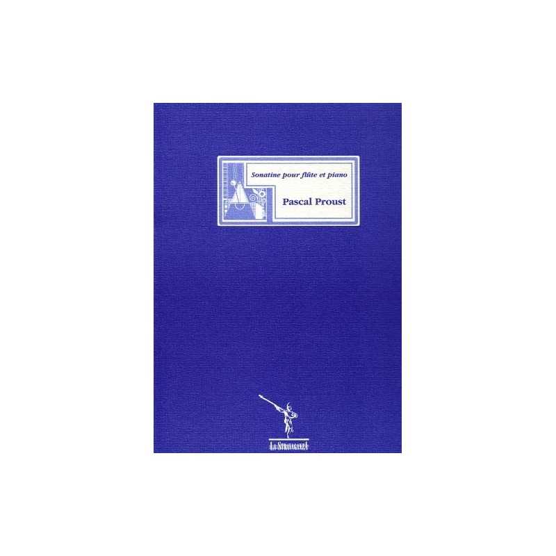 Sheet music SONATINE POUR FLÛTE ET PIANO Pascal Proust