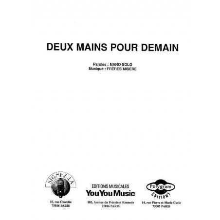 DEUX MAINS POUR DEMAIN