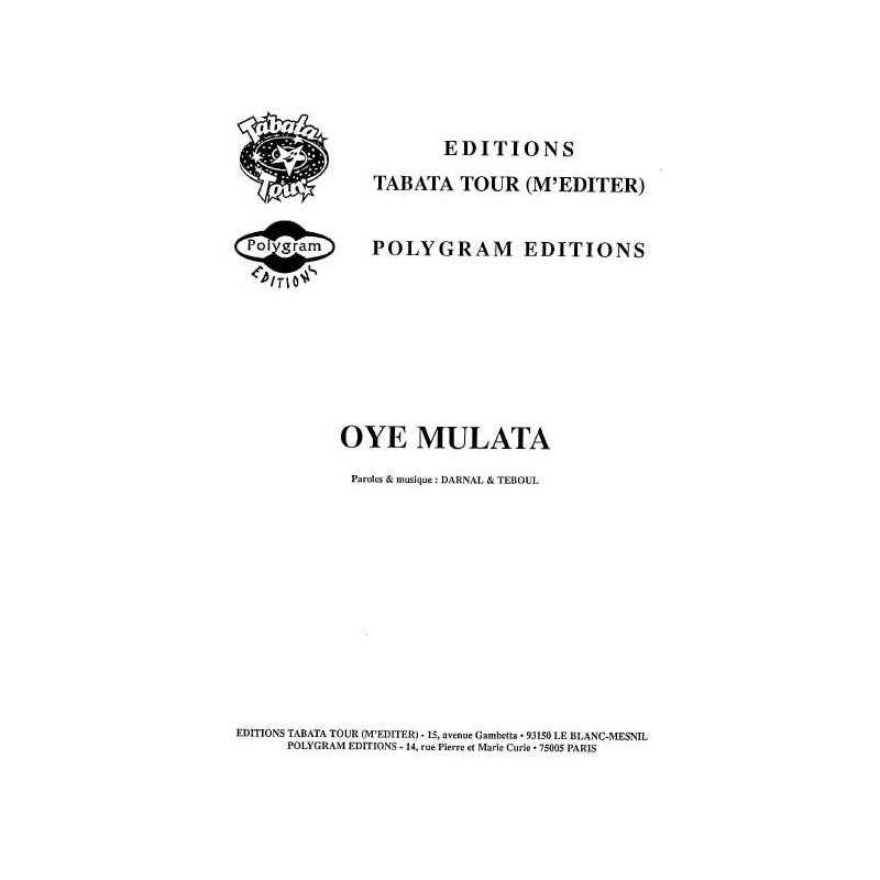 OYE MULATA