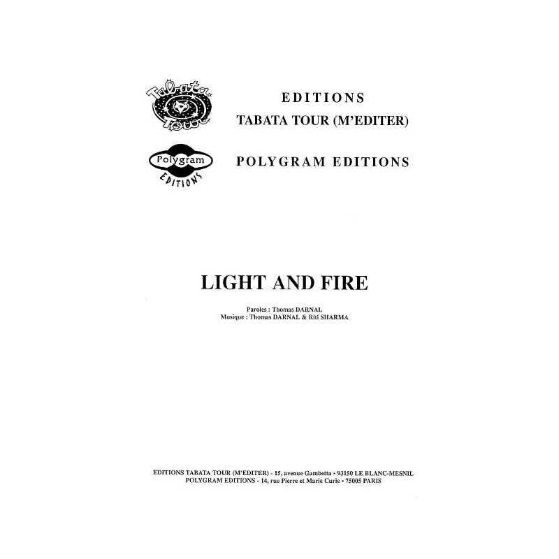 LIGHT AND FIRE