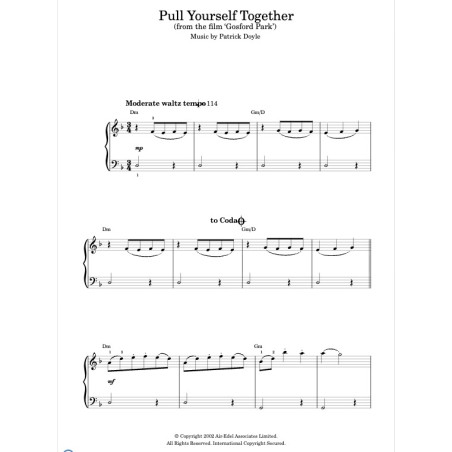 PULL YOURSELF TOGETHER (FROM GOSFORD PARK)