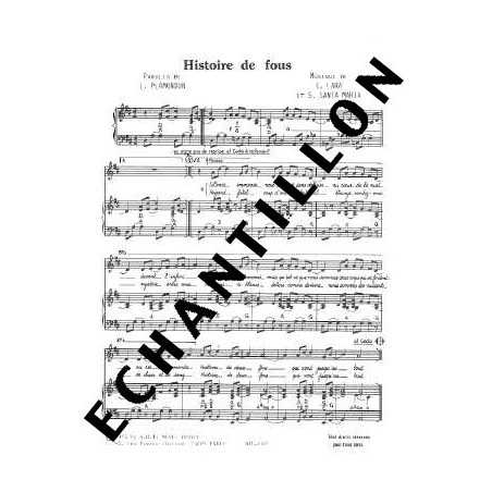 HISTOIRE DE FOUS