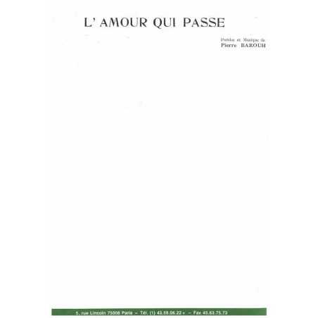 L'AMOUR QUI PASSE