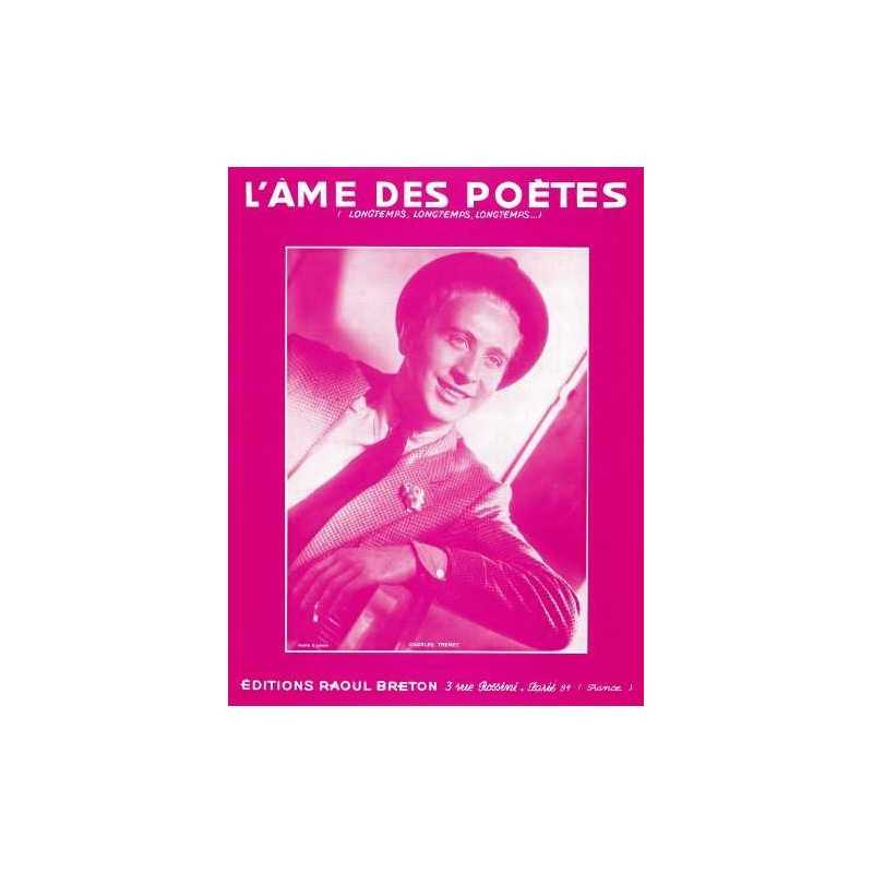 Partition L'ÂME DES POÈTES Charles Trenet