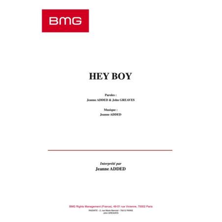 HEY BOY