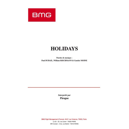 HOLIDAYS