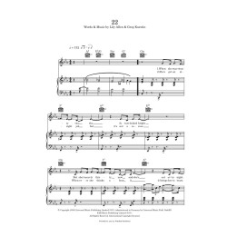 Partition 22 Lily Allen