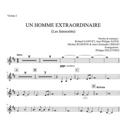 UN HOMME UN HOMME EXTRAORDINAIRE (Orchestre)