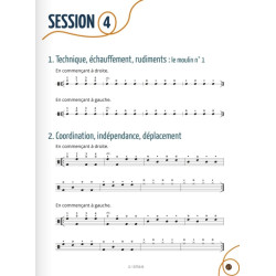 Méthode DEVENIR BATTEUR. VOLUME 1