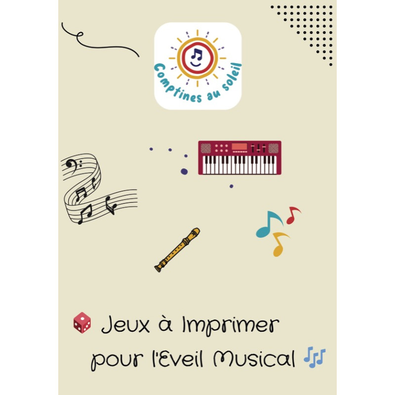 JEUX POUR L'ÉVEIL MUSICAL