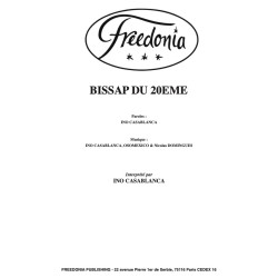Sheet music BISSAP DU 20EME INO CASABLANCA