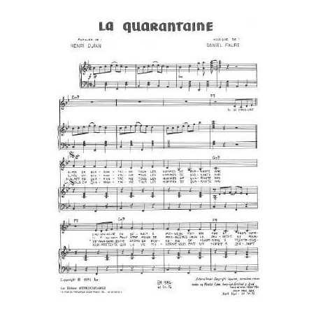 LA QUARANTAINE