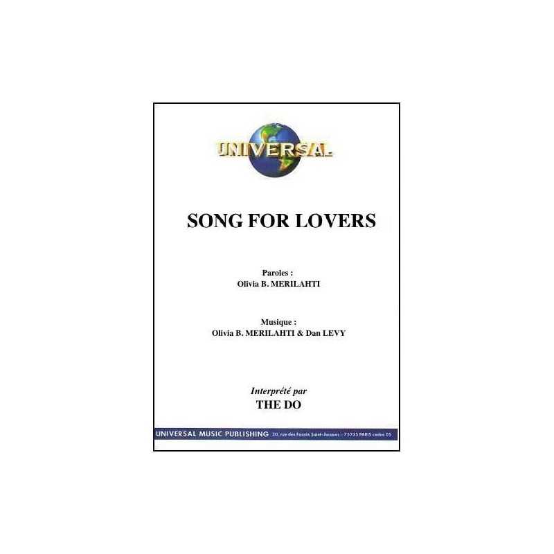 SONG FOR LOVERS