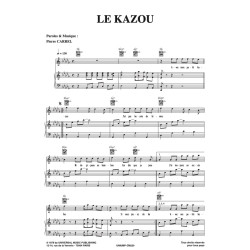 Partition LE KAZOU Annie Cordy