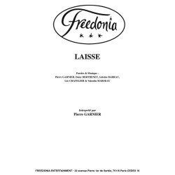 Sheet music LAISSE PIERRE GARNIER