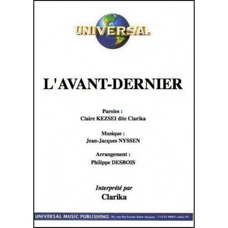 L'AVANT-DERNIER