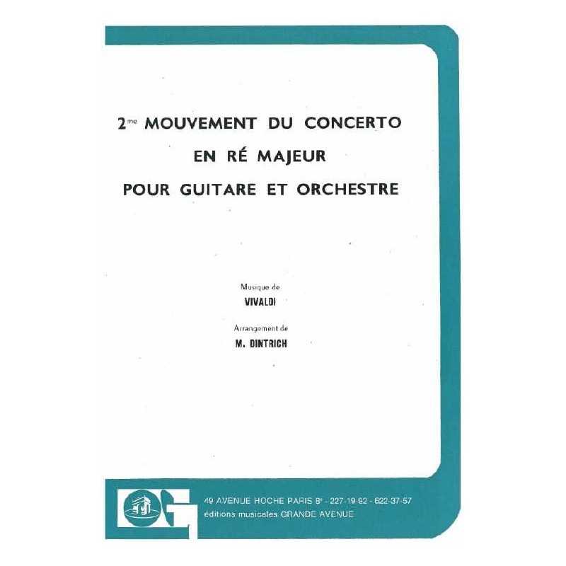 2ÈME MOUVEMENT DU CONCERTO EN RÉ MAJ. POUR GUITARE ET ORCHESTRE