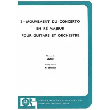 2ÈME MOUVEMENT DU CONCERTO EN RÉ MAJ. POUR GUITARE ET ORCHESTRE