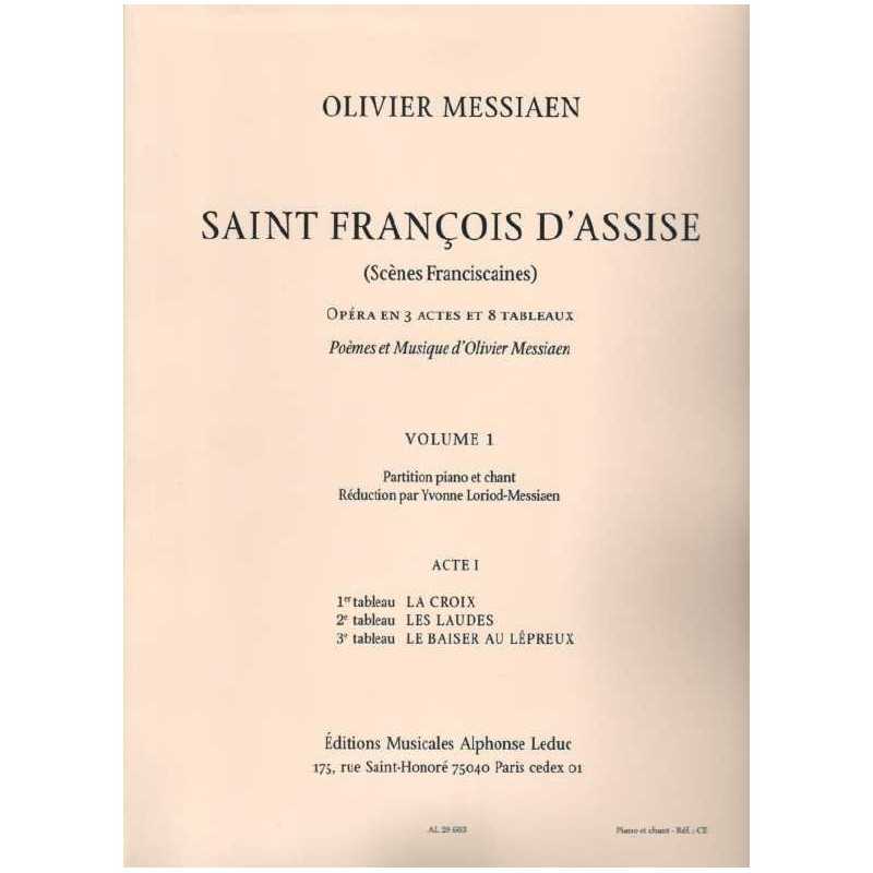 SAINT FRANÇOIS D'ASSISE Vol. 1 Acte I