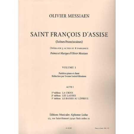 SAINT FRANÇOIS D'ASSISE Vol. 1 Acte I