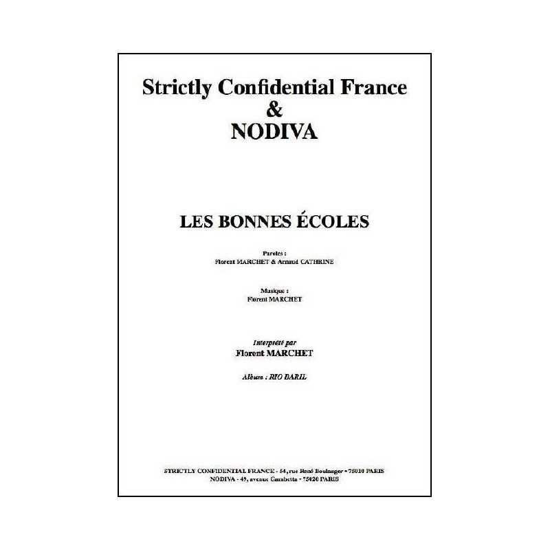 LES BONNES ÉCOLES