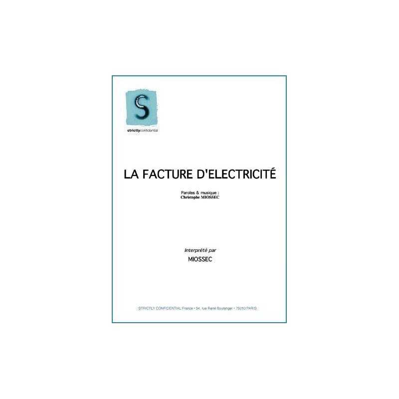 LA FACTURE D'ÉLECTRICITÉ