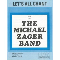 Partition LET'S ALL CHANT Michael Zager Band pdf