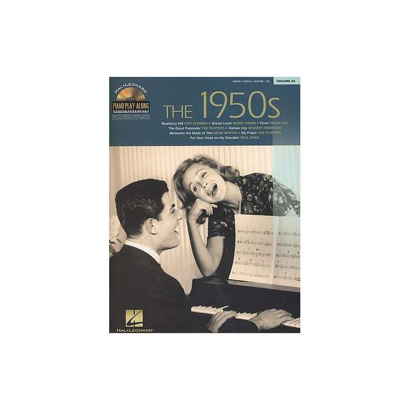 Piano Play-Along Series Volume 56 : The 1950s (+ CD)