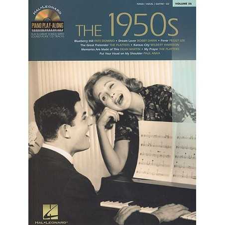 Piano Play-Along Vol.56 : The 1950s (+CD)
