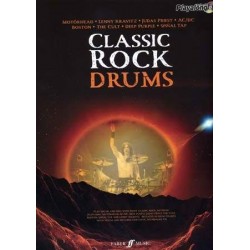 CLASSIC ROCK DRUMS PLAYALONG (+CD)