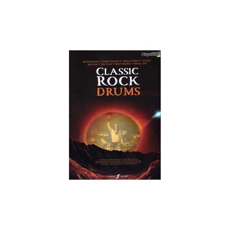 CLASSIC ROCK DRUMS PLAYALONG (+CD)