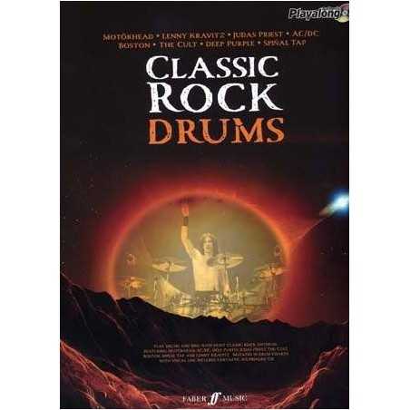 CLASSIC ROCK DRUMS PLAYALONG (+CD)