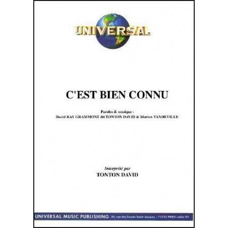 C'EST BIEN CONNU