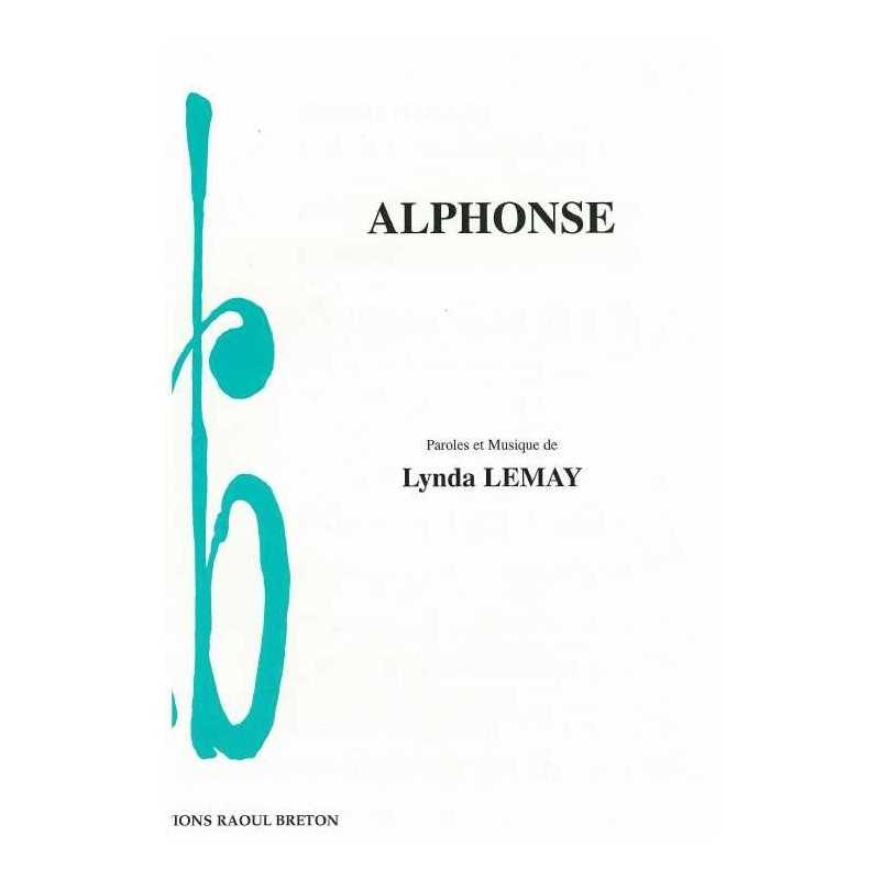 Sheet music ALPHONSE Lynda Lemay pdf