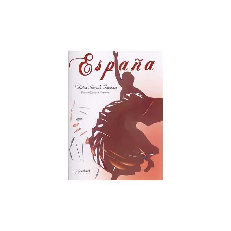 ESPANA SELECTED SPANISH FAVORITE PIANO