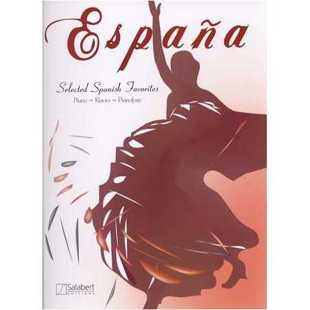 ESPANA SELECTED SPANISH FAVORITE PIANO