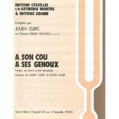 A SON COU A SES GENOUX