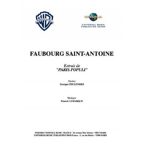 FAUBOURG SAINT-ANTOINE