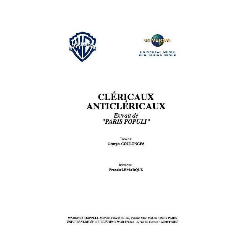 CLÉRICAUX ANTICLÉRICAUX