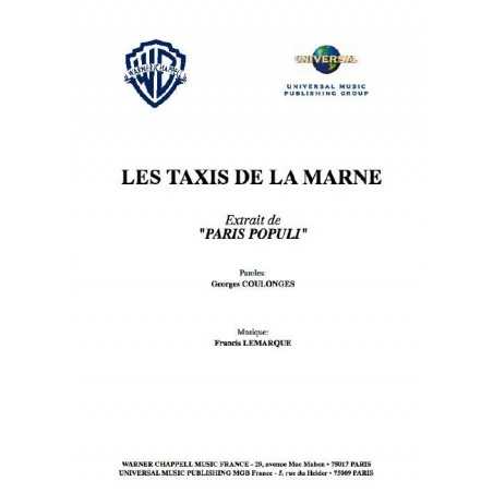 LES TAXIS DE LA MARNE