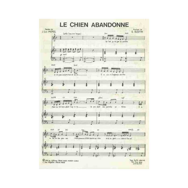 LE CHIEN ABANDONNE